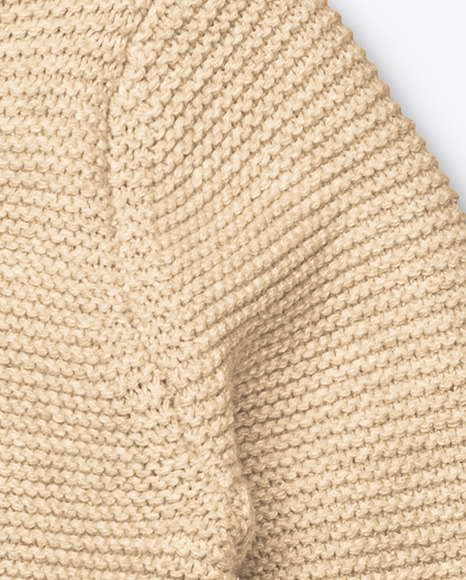 Baby Cardigan Mockup PSD #6