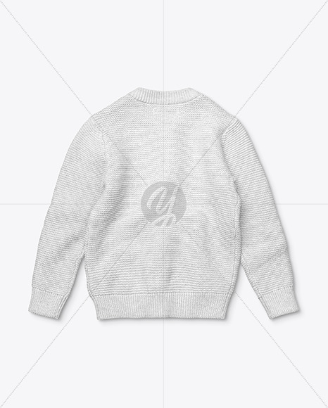 Baby Cardigan Mockup PSD #3