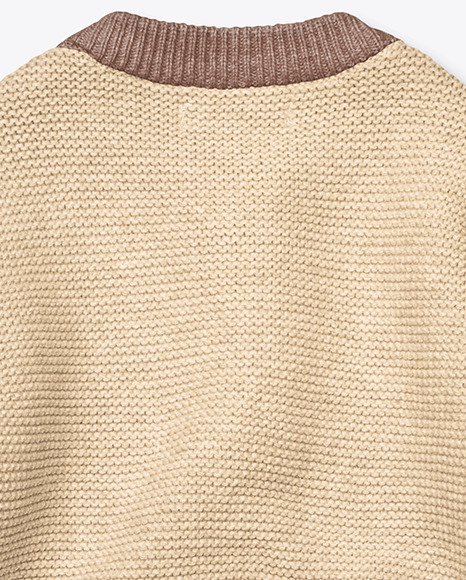 Baby Cardigan Mockup PSD #2