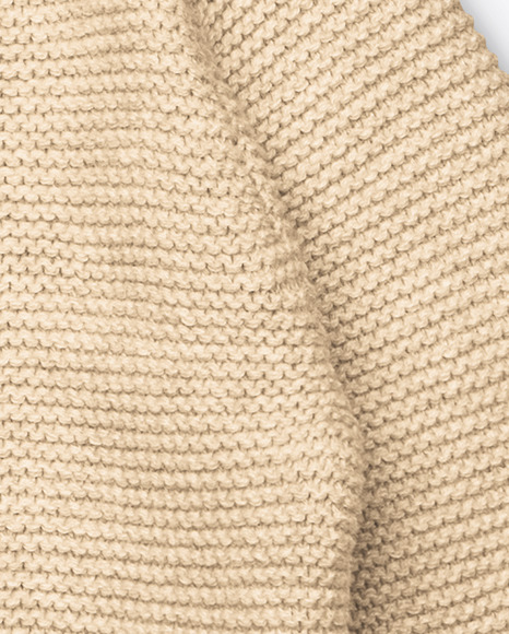 Baby Cardigan Mockup PSD #6