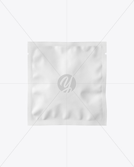 Matte Sachet Mockup PSD #3