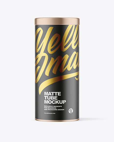 Matte Tube Mockup PSD #2