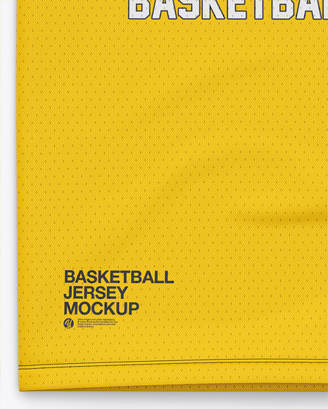 Basketball Jersey Mockup PSD #1