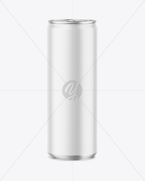 355ml Metallic Drink Can w  Matte Finish Mockup PSD #3