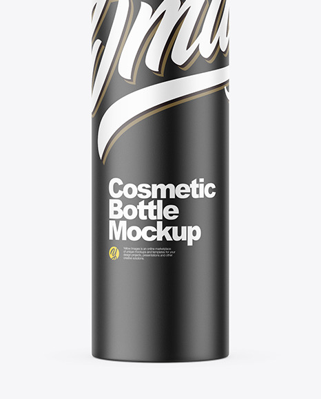 Matte Pump Bottle Mockup PSD #7