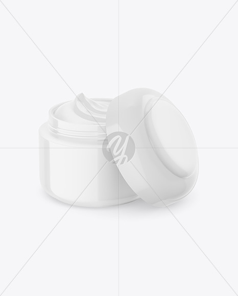 New Free Mockups – Half-Opened Cosmetic Jar Mockup – Download Now