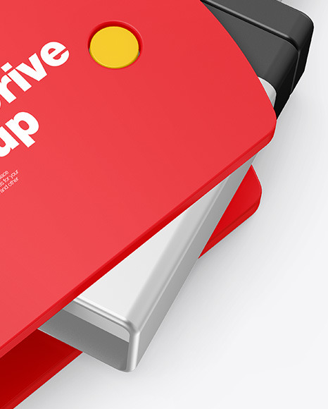 USB Type C Flash Drive Mockup PSD #1