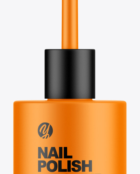 Nail Polish Bottle Mockup PSD #2