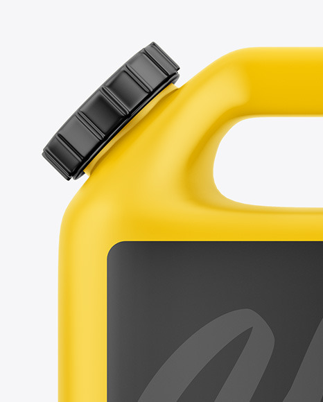 Matte Jerry Can Mockup PSD #2