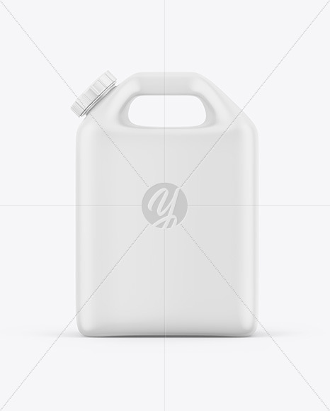 Matte Jerry Can Mockup PSD #3