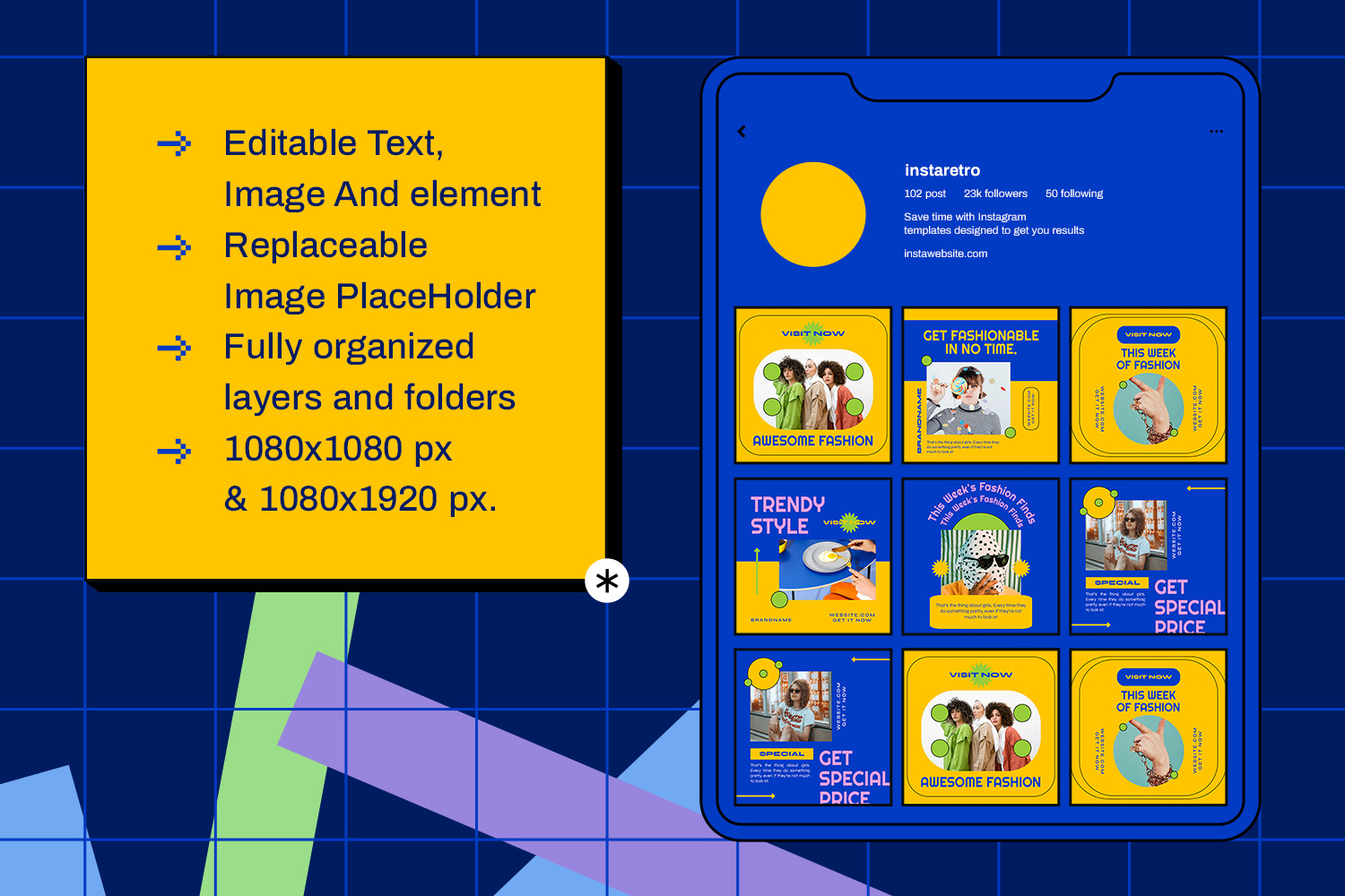Tomanie Instagram Template