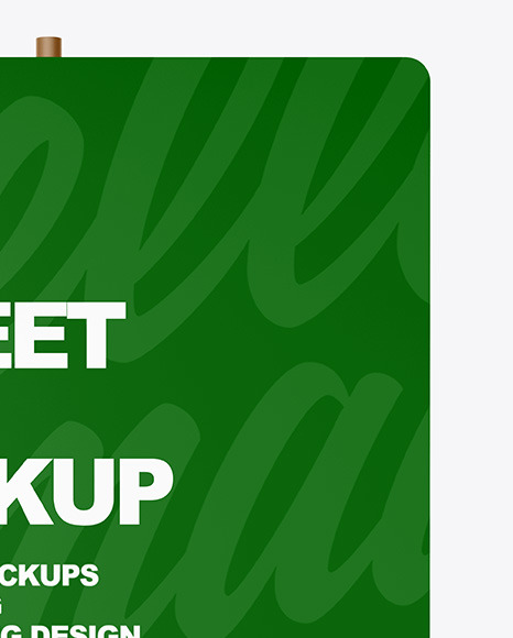 Street Sign Mockup PSD #6