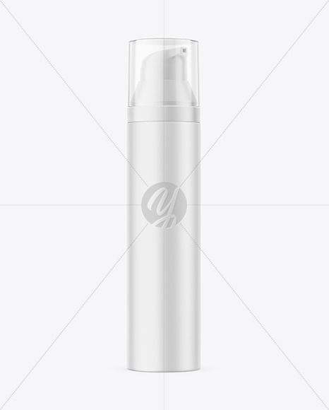 Pump Matte Bottle Mockup PSD #3