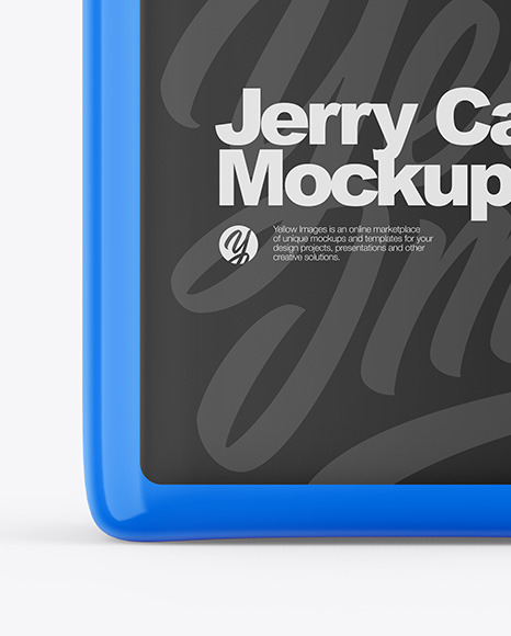 Glossy Jerry Can Mockup PSD #1