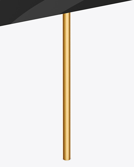 Metallic Street Sign Mockup PSD #7