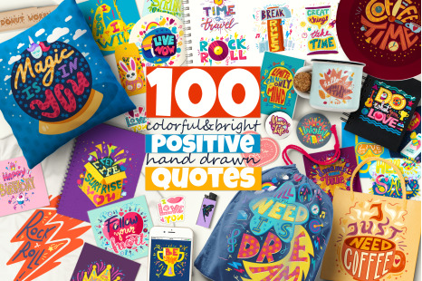100 Inspirational Quotes Bundle