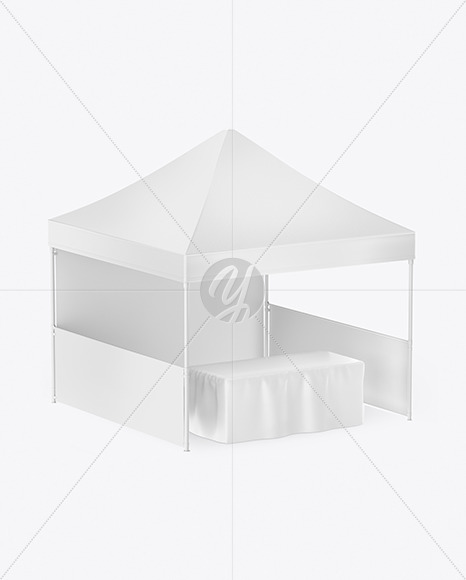 Display Tent Mockup PSD #3