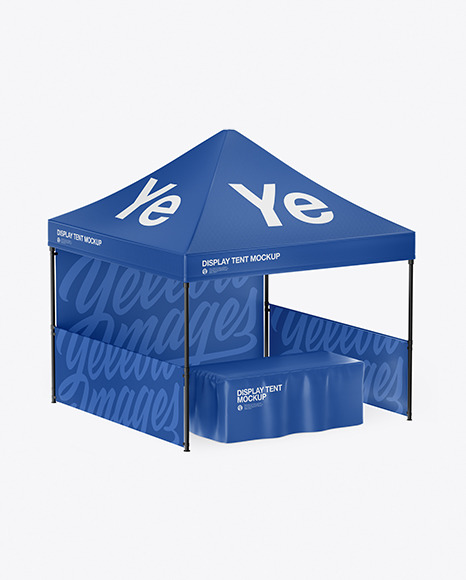Display Tent Mockup