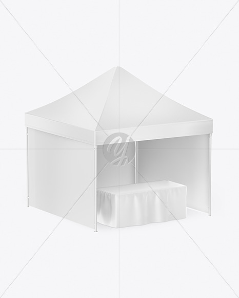 Display Tent Mockup PSD #3