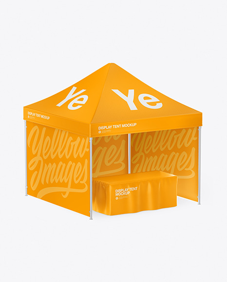 Display Tent Mockup