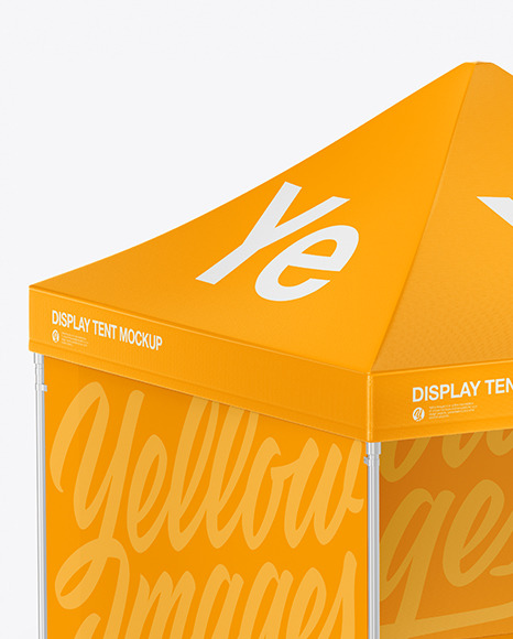 Display Tent Mockup PSD #2