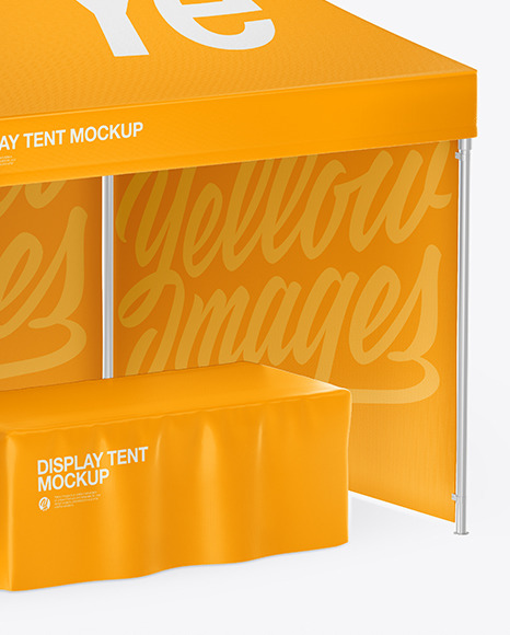 Display Tent Mockup PSD #1