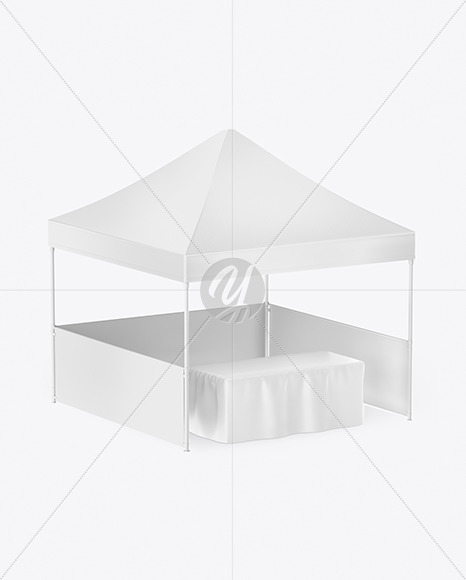Display Tent Mockup camp 1236