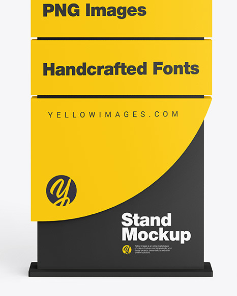 Stand Mockup boxes 809