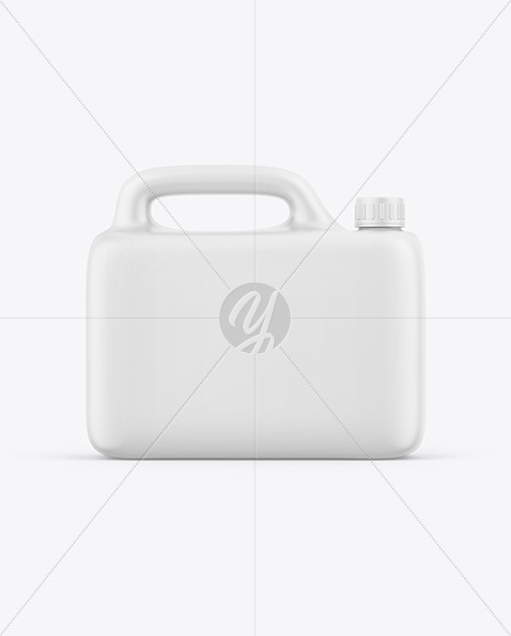 Matte Jerry Can Mockup PSD #3