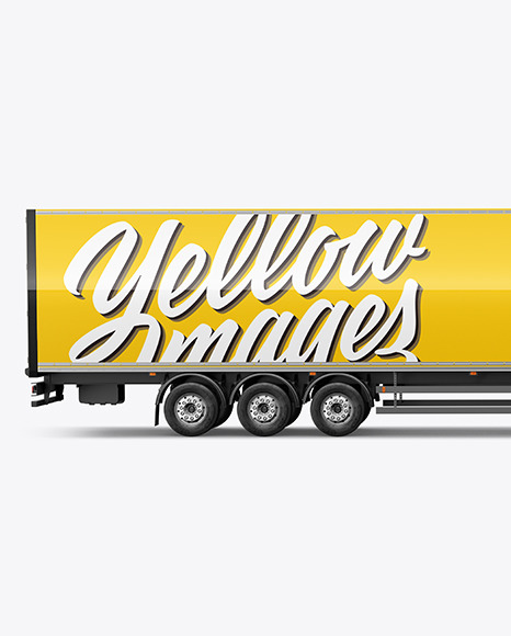Truck Mockup - Side View