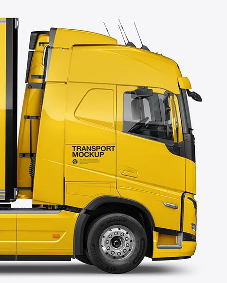 Truck Mockup - Side View