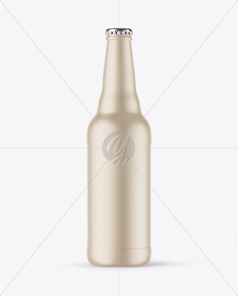 Ceramic Beer Bottle Mockup PSD #3