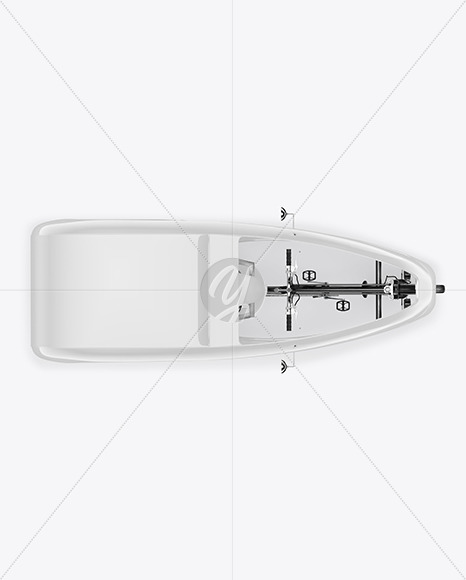 Rickshaw Taxi Mockup – Top View Download
