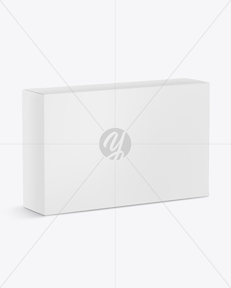 Glossy Box Mockup PSD #1