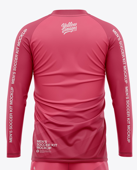 Full Soccer Kit   Long Sleeve Raglan Jersey PSD #1