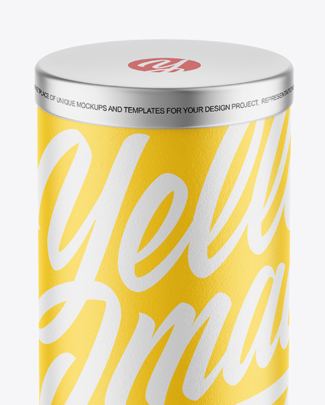 Paper Tube Mockup PSD #1