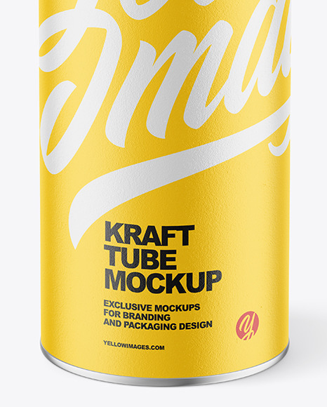 Paper Tube Mockup PSD #6