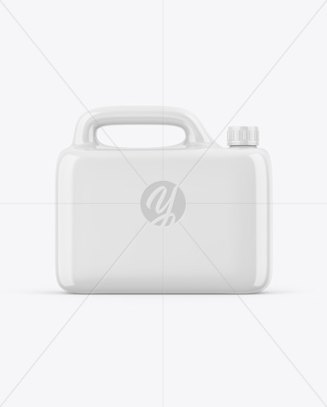 Glossy Jerry Can Mockup PSD #1