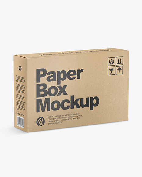 Kraft Box Mockup