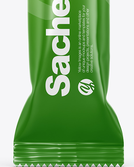 Glossy Stick Sachet Mockup PSD #1