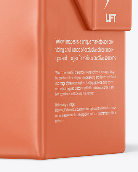 Matte Cardboard Package Mockup PSD #7