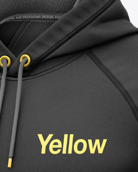 Hoodie Raglan Mockup PSD #6