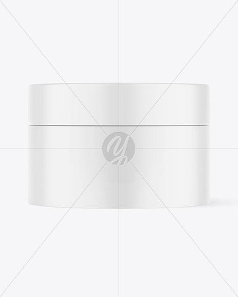 Matte Cosmetic Jar Mockup 100 ml 118056