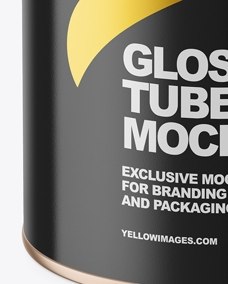 Glossy Tube Mockup PSD #5