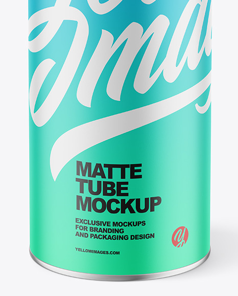 Matte Tube Mockup PSD #6