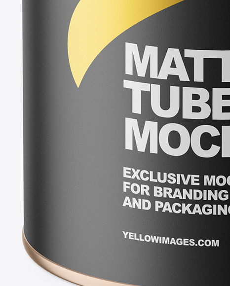 Matte Tube Mockup PSD #5