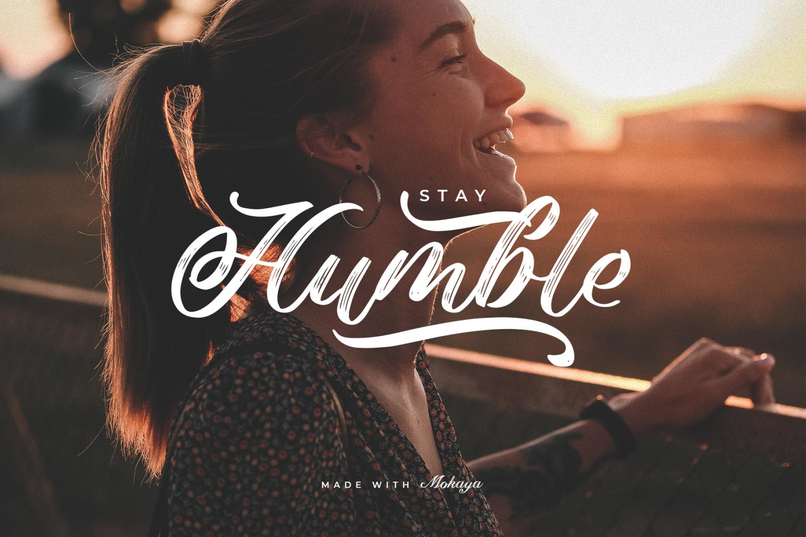 Mokaya Script Font