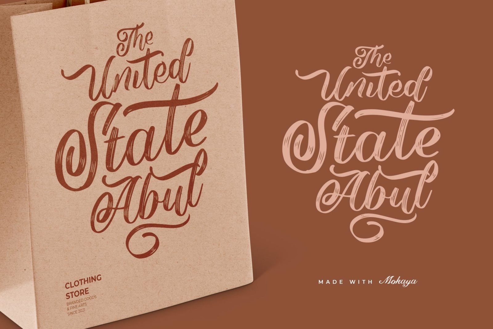 Mokaya Script Font