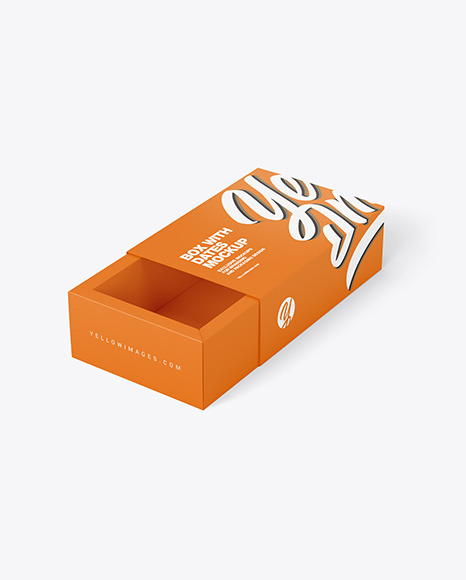 Paper Box w  Dates Mockup PSD #2