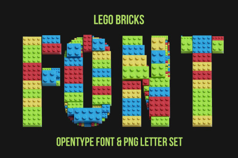Lego Bricks Font
